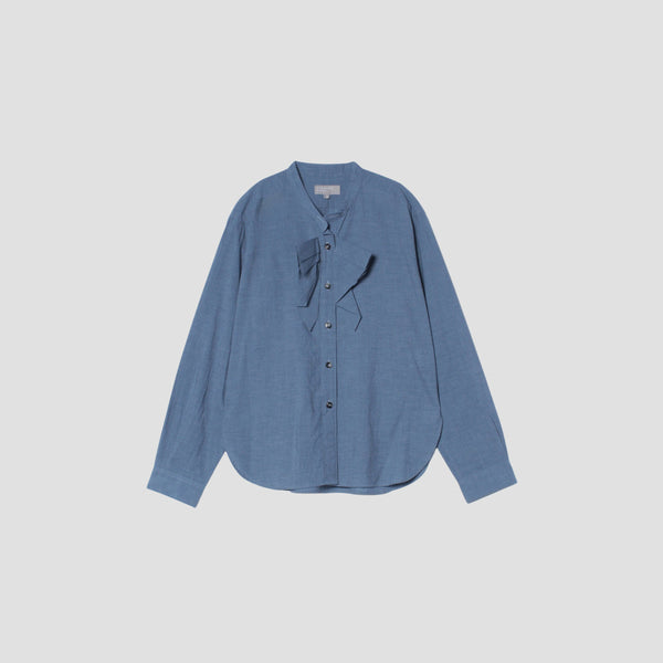 FINE COTTON CHAMBRAY SHIRT