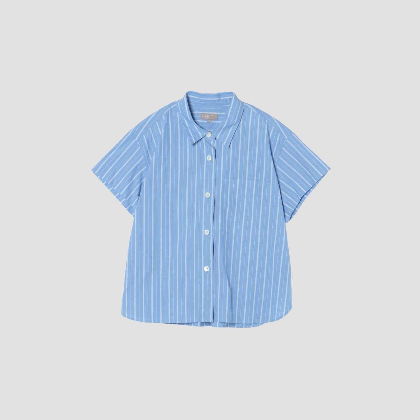 WIDE PJ STRIPE COTTON SHIRT