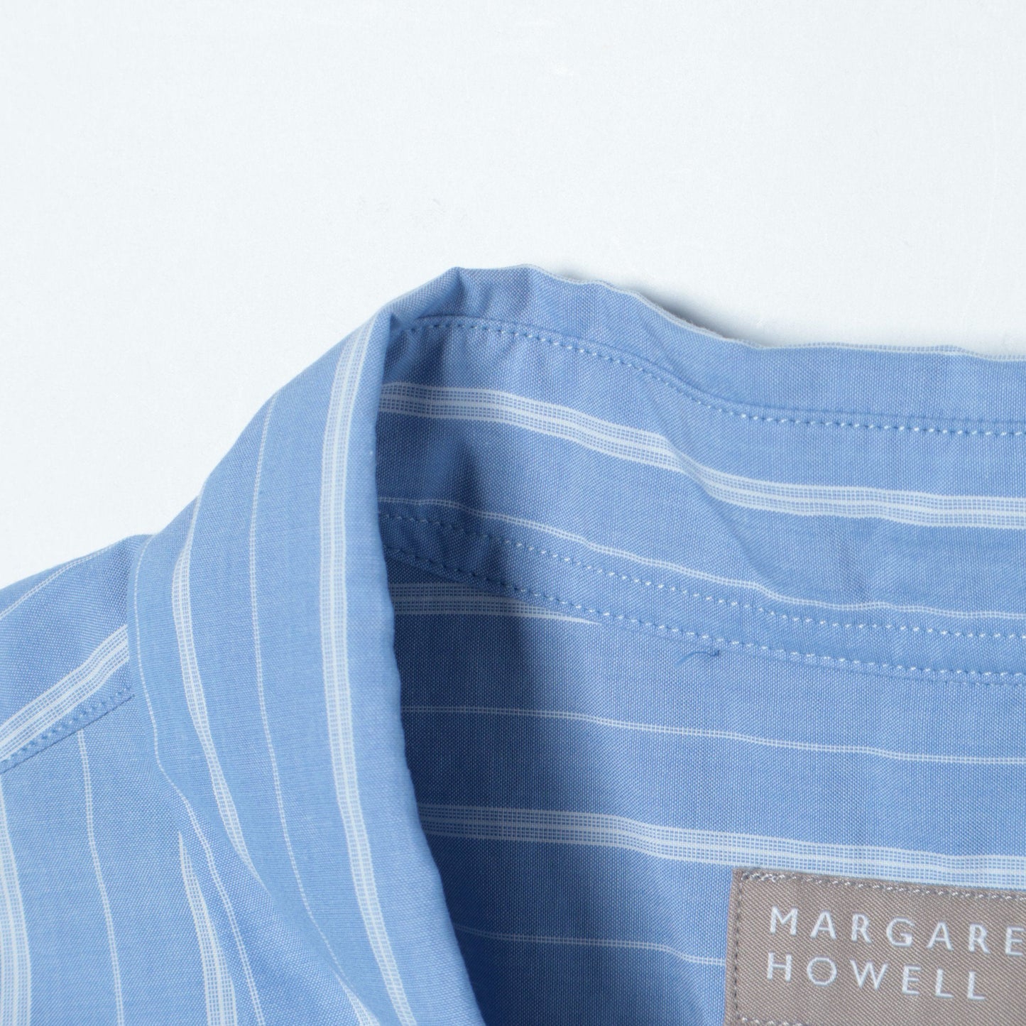 WIDE PJ STRIPE COTTON SHIRT
