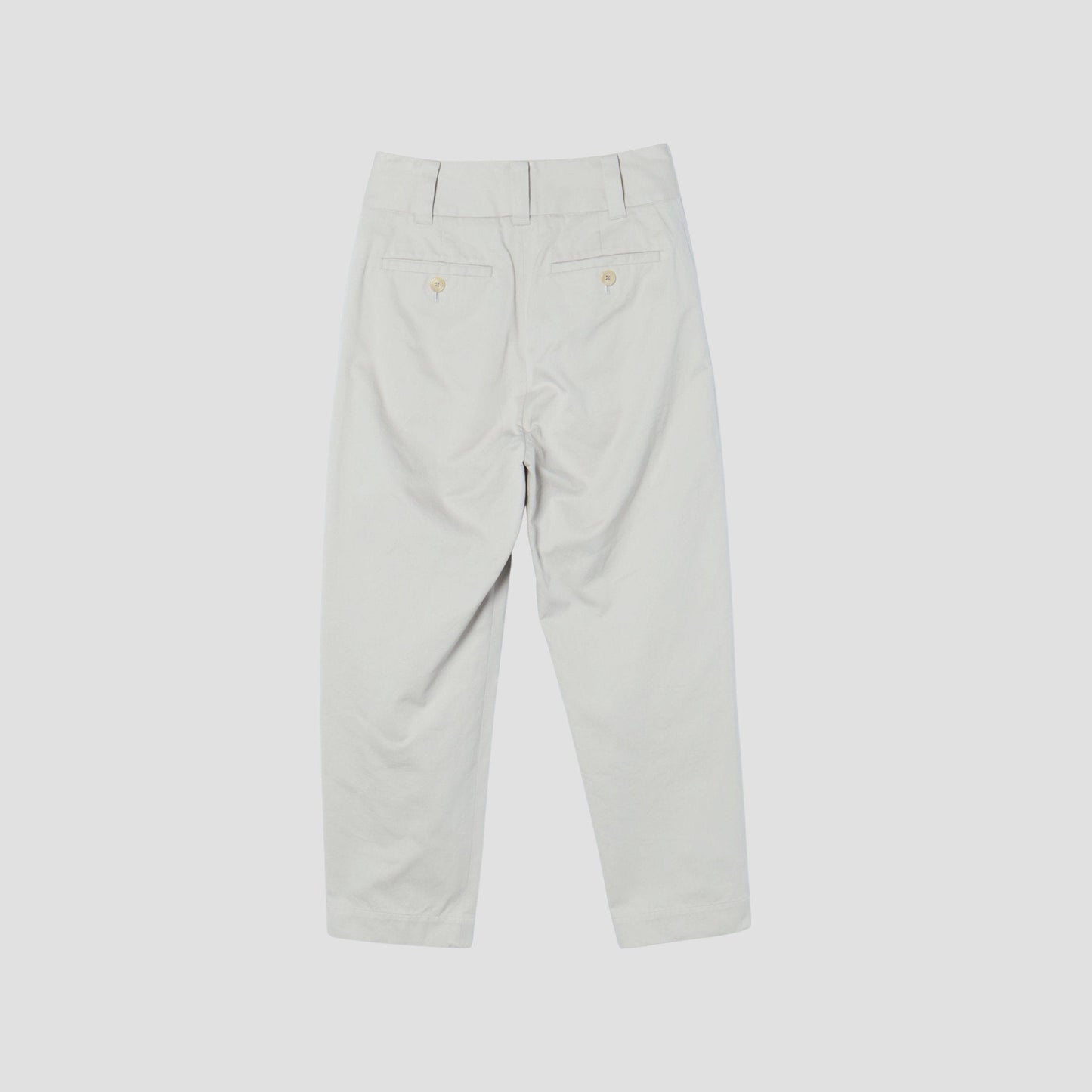 COTTON TWILL TROUSERS