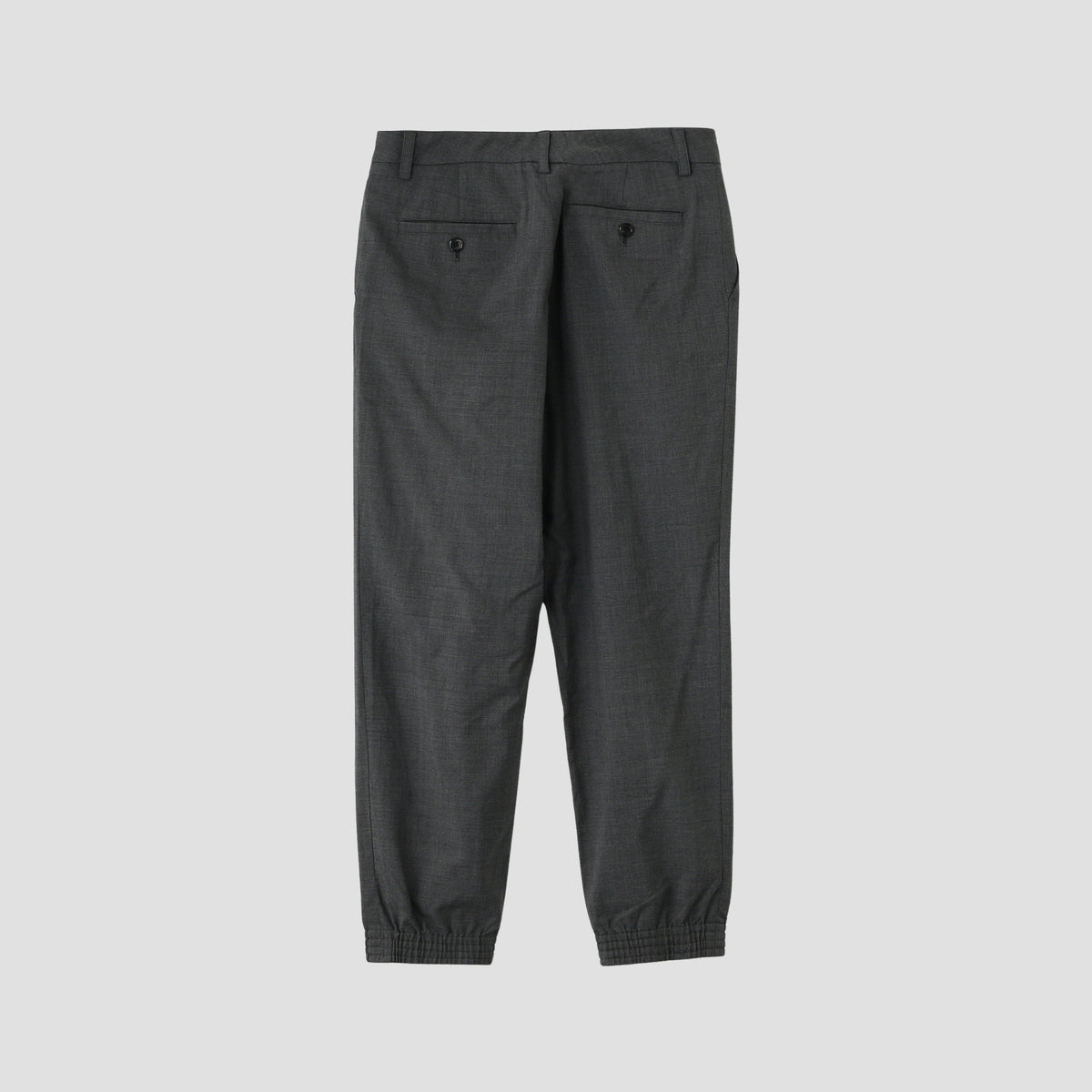FINE WOOL POPLIN TROUSERS