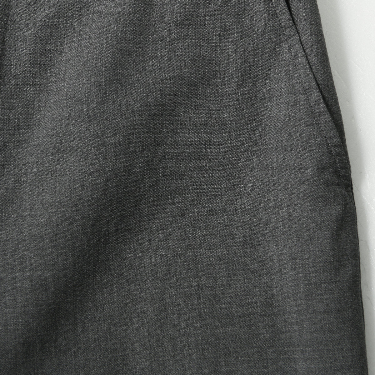 FINE WOOL POPLIN TROUSERS