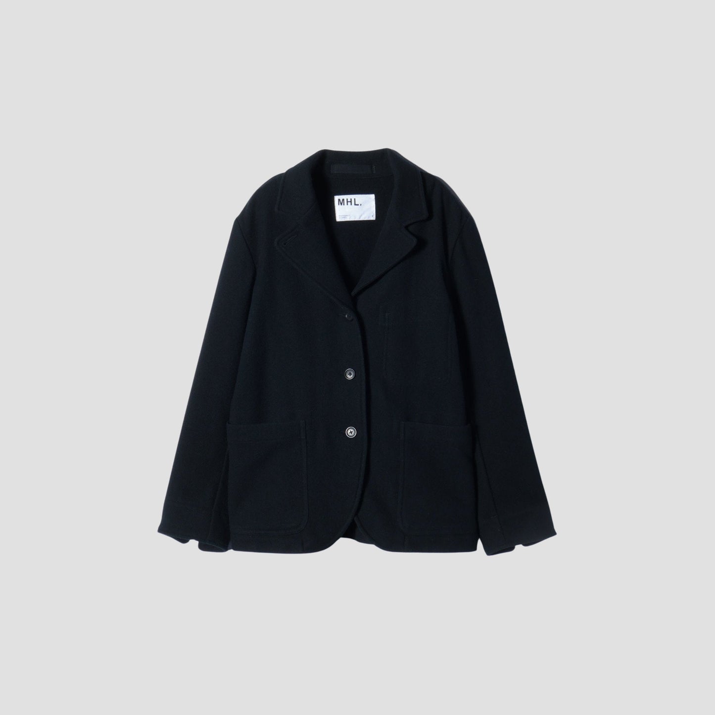 LOFTED WOOL TWILL JACKET