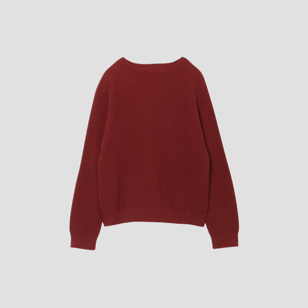 WOOL COTTON JUMPER KNIT