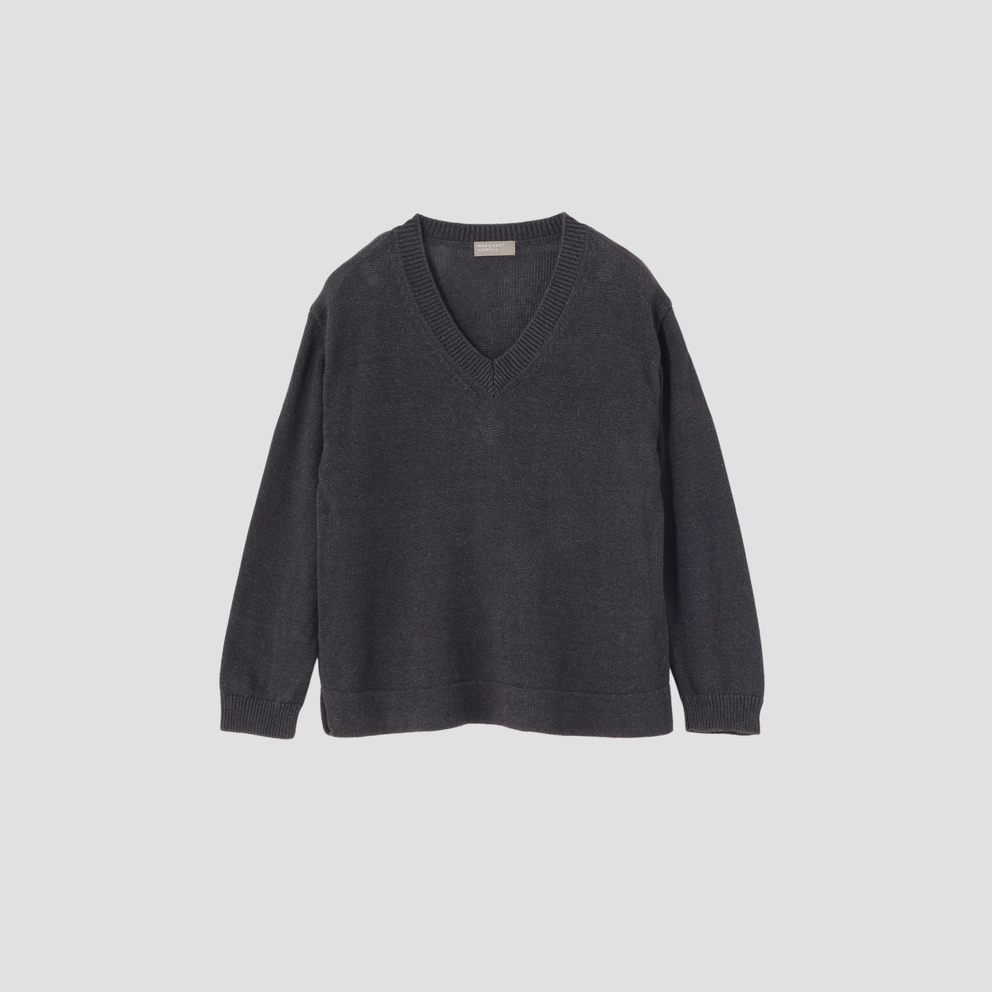RELAXED V NECK JUMPER KNIT