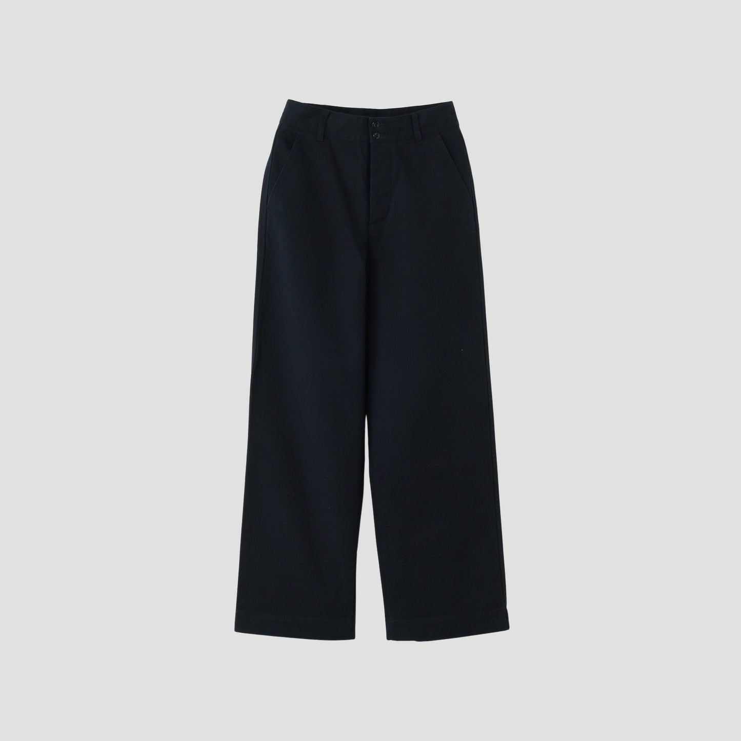 WASHED DENSE COTTON(MHL SHOP限定) TROUSERS