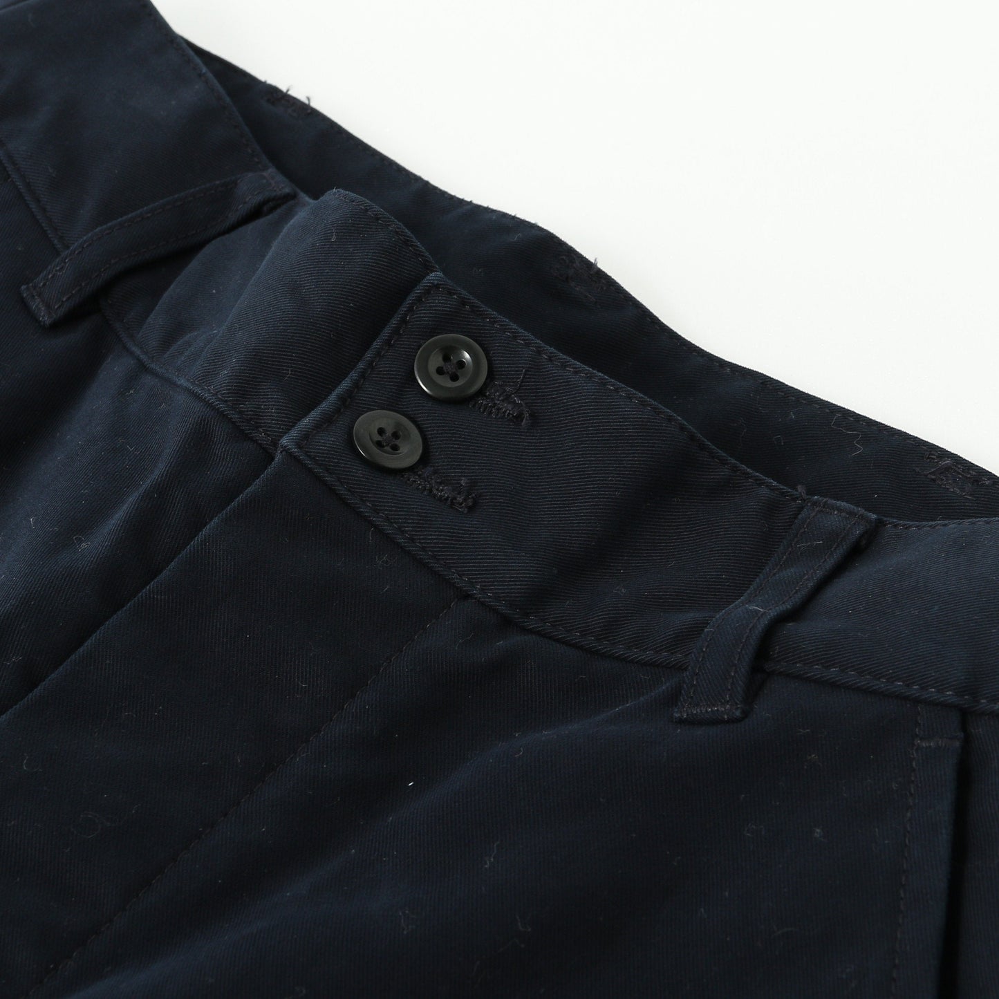 WASHED DENSE COTTON(MHL SHOP限定) TROUSERS