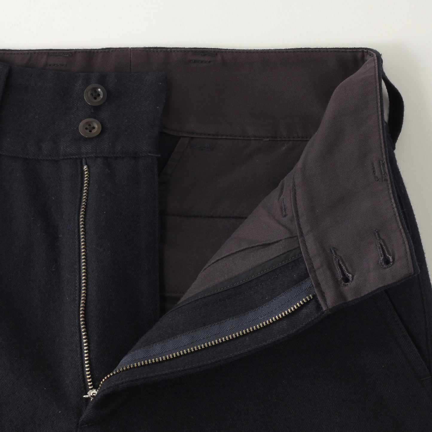 WOOL COTTON DRILL TROUSERS