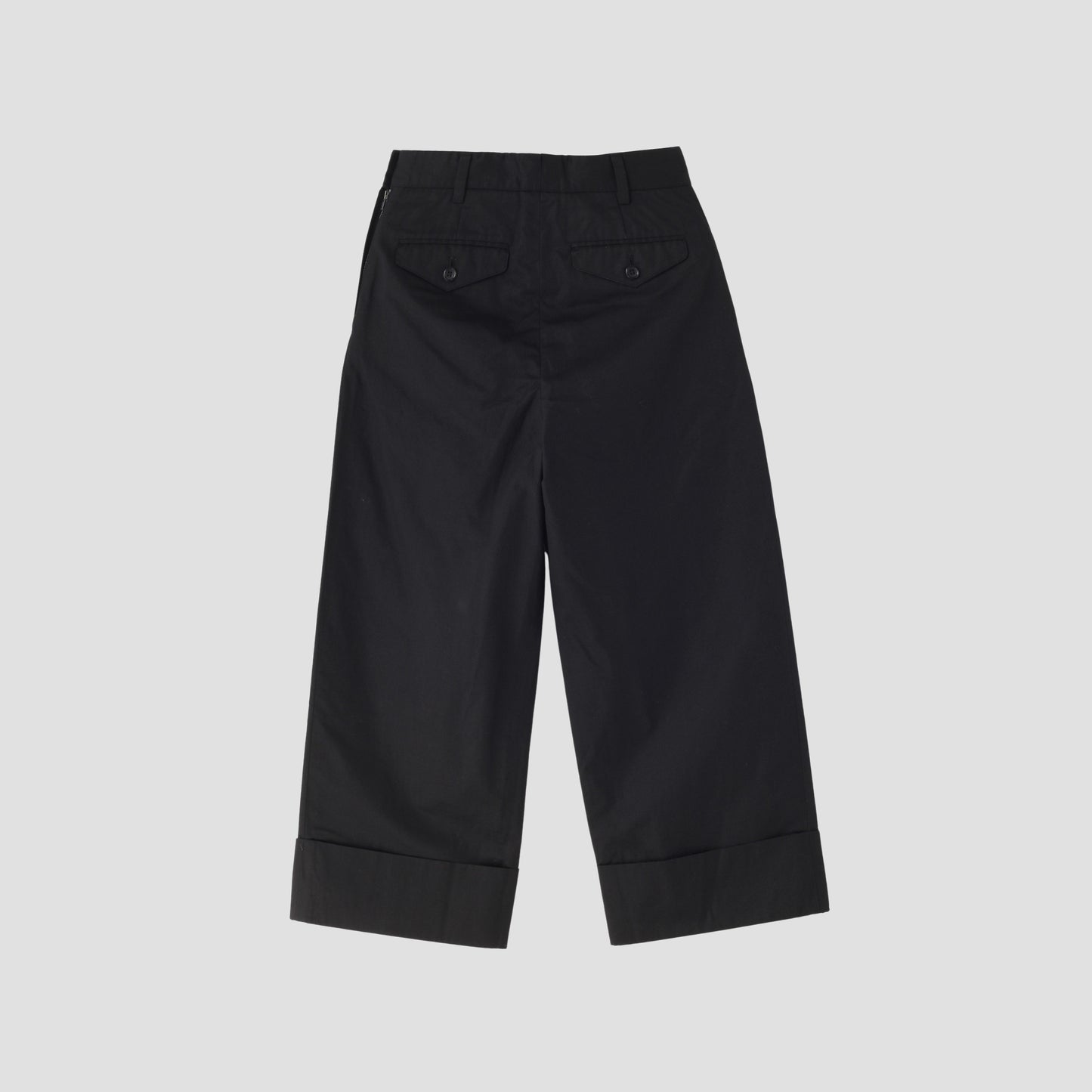 LIGHT COTTON LINEN TWILL TROUSERS