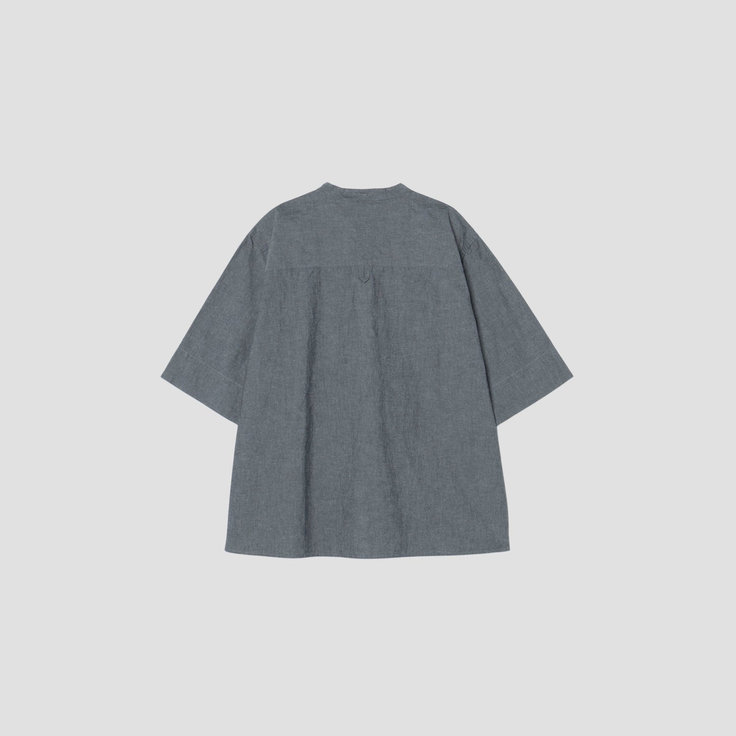 COTTON LINEN CHAMBRAY SHIRT
