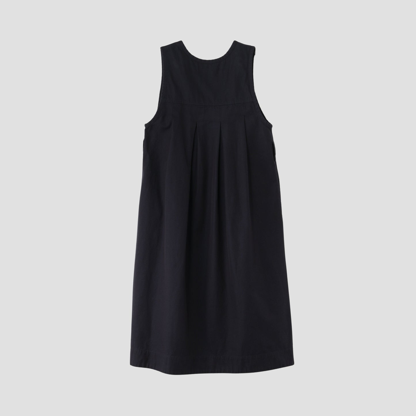 CONTRAST WARP COTTON DRESS