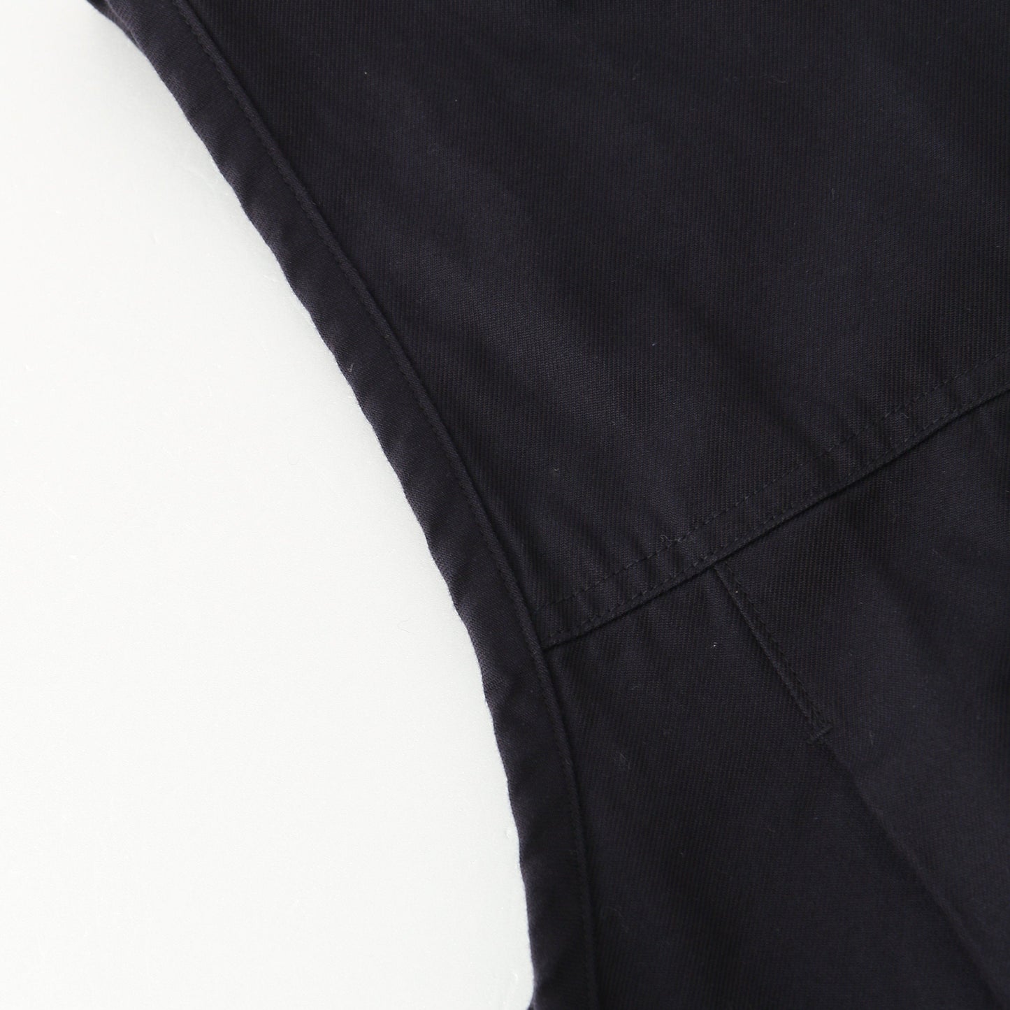 CONTRAST WARP COTTON DRESS