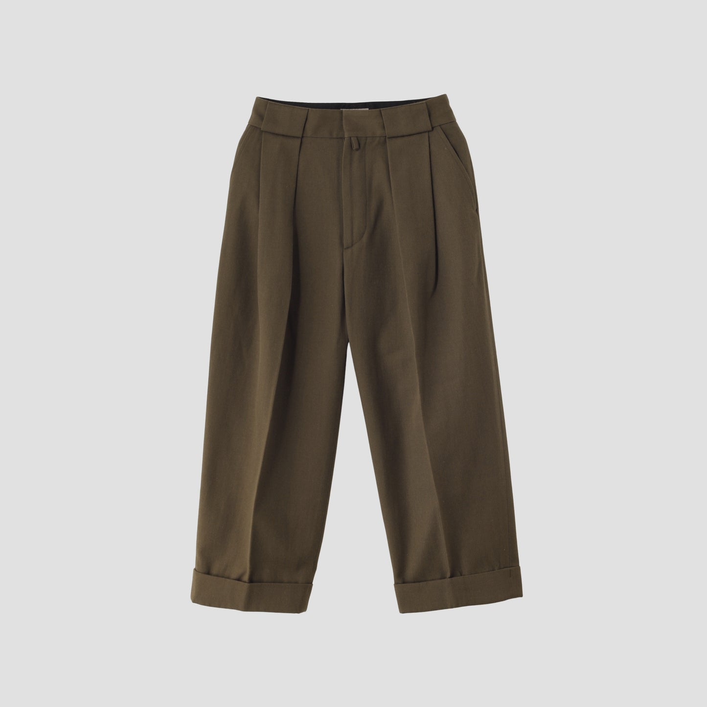 WOOL COTTON TROUSERS