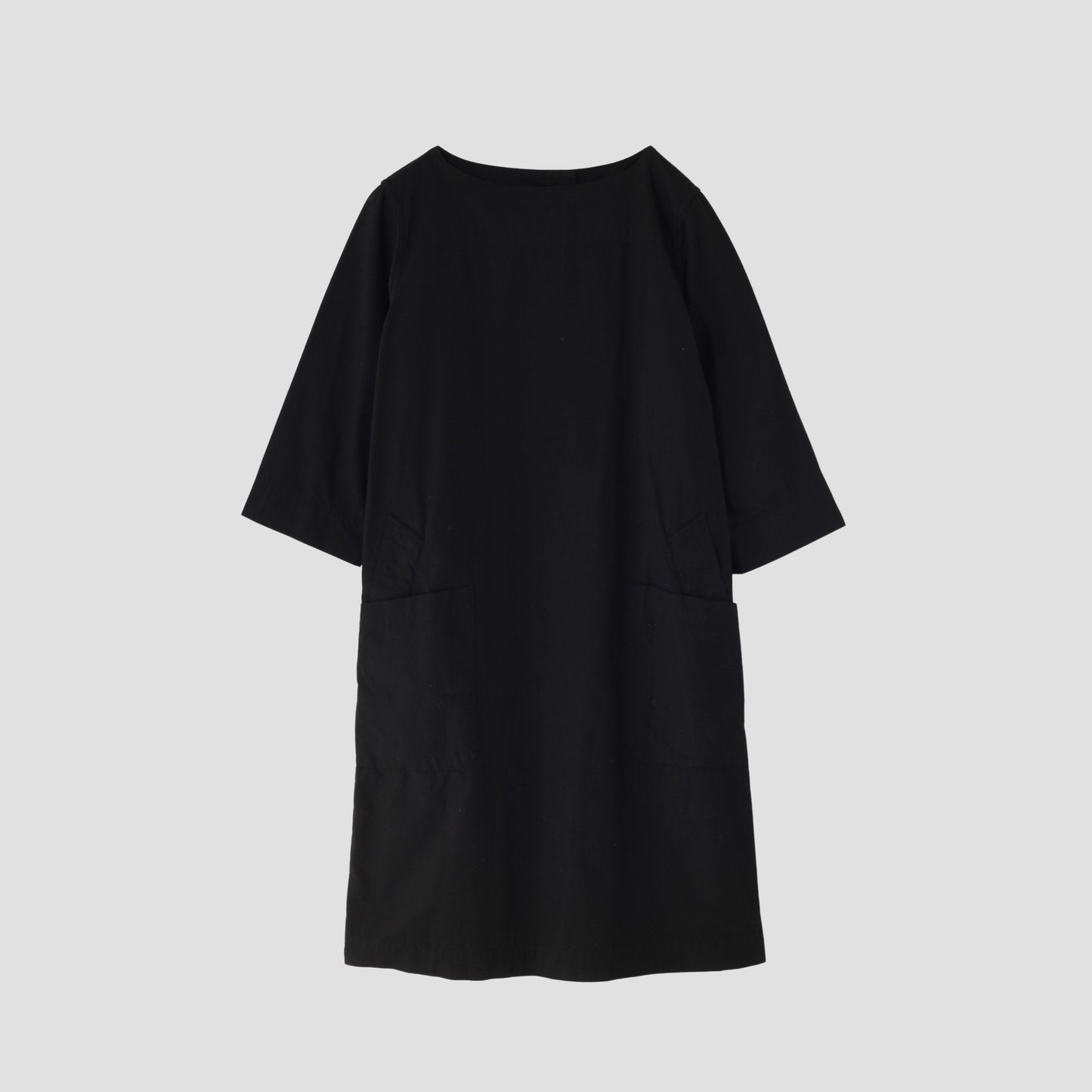 GARMENT DYE VINTAGE POPLIN DRESS