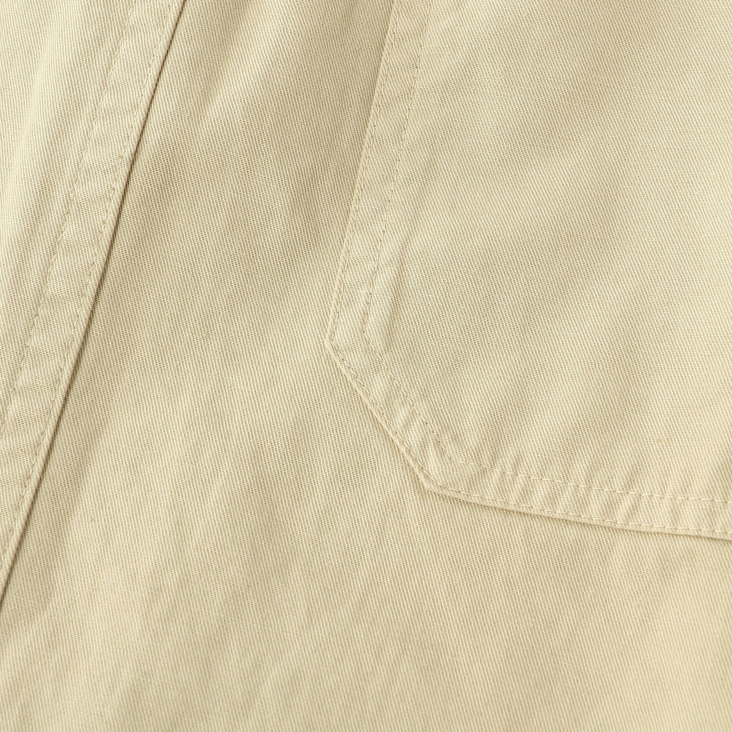 COTTON LINEN CHINO SKIRT