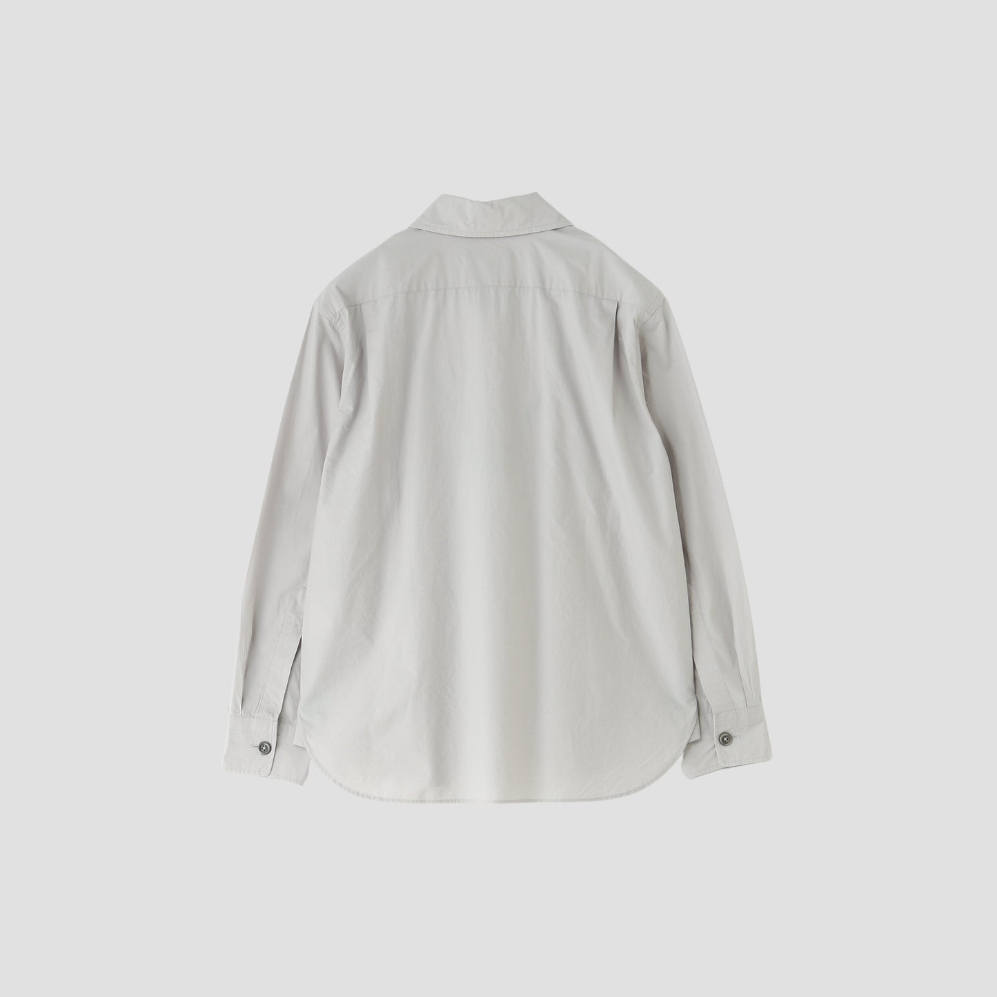 COTTON WOOL POPLIN SHIRT