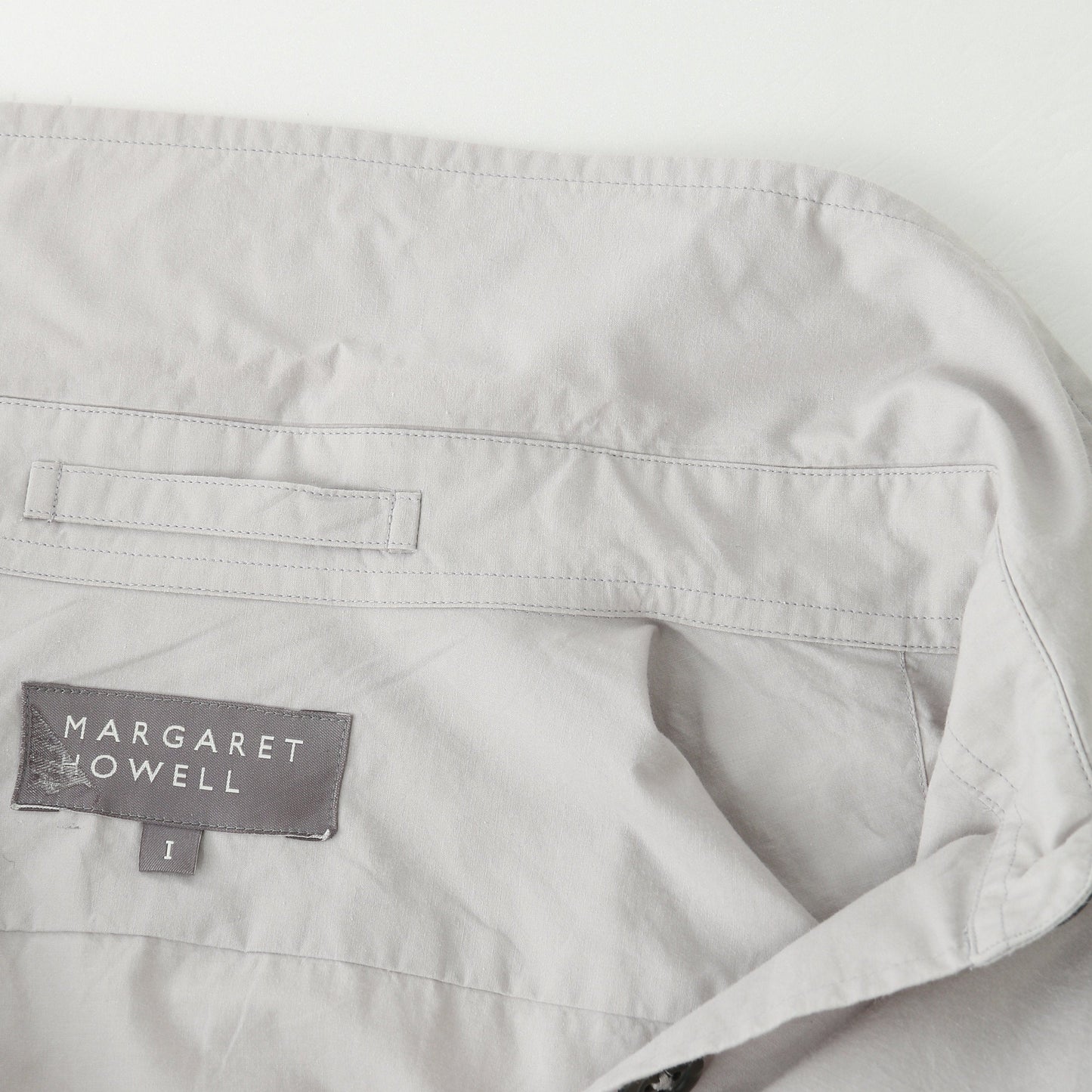 COTTON WOOL POPLIN SHIRT