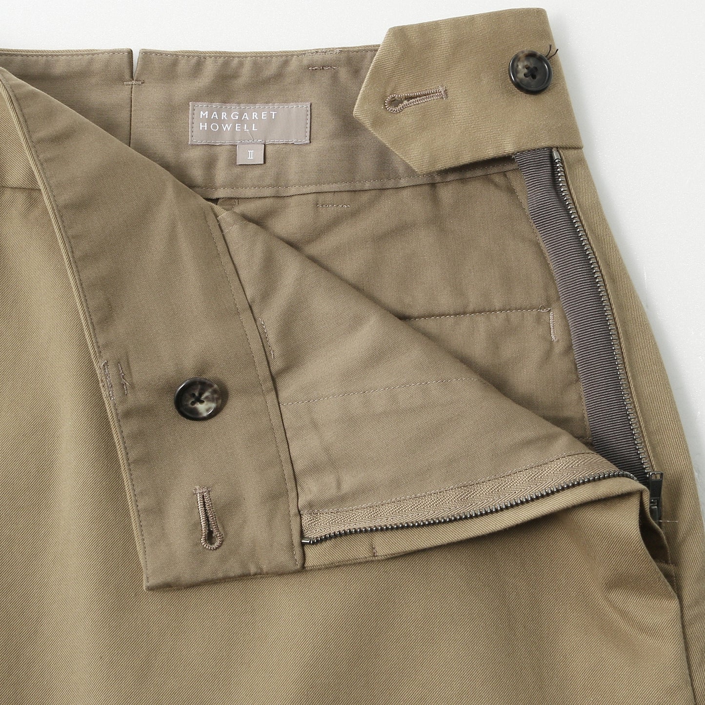 LIGHT COTTON TWILL SKIRT
