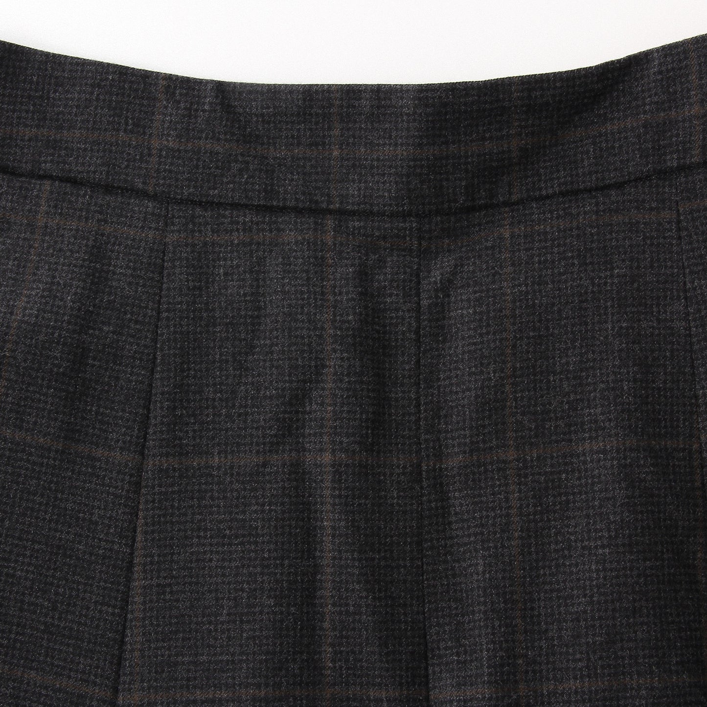 FINE WOOL FLANNEL SKIRT