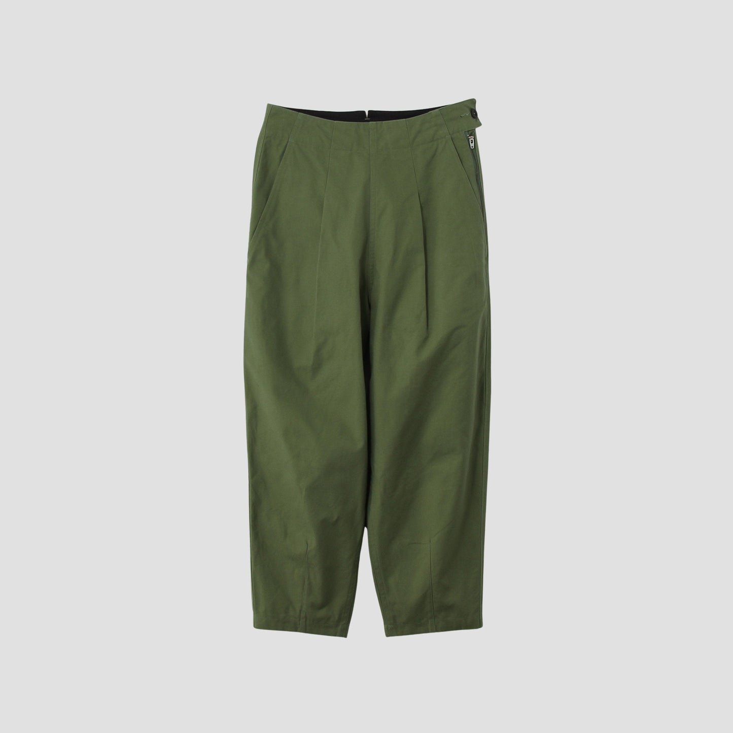 DRY NATURAL COTTON CANVAS TROUSERS