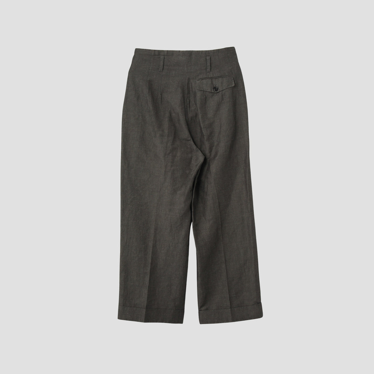 LINEN COTTON TROUSERS