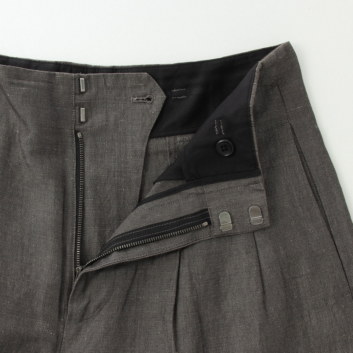 LINEN COTTON TROUSERS
