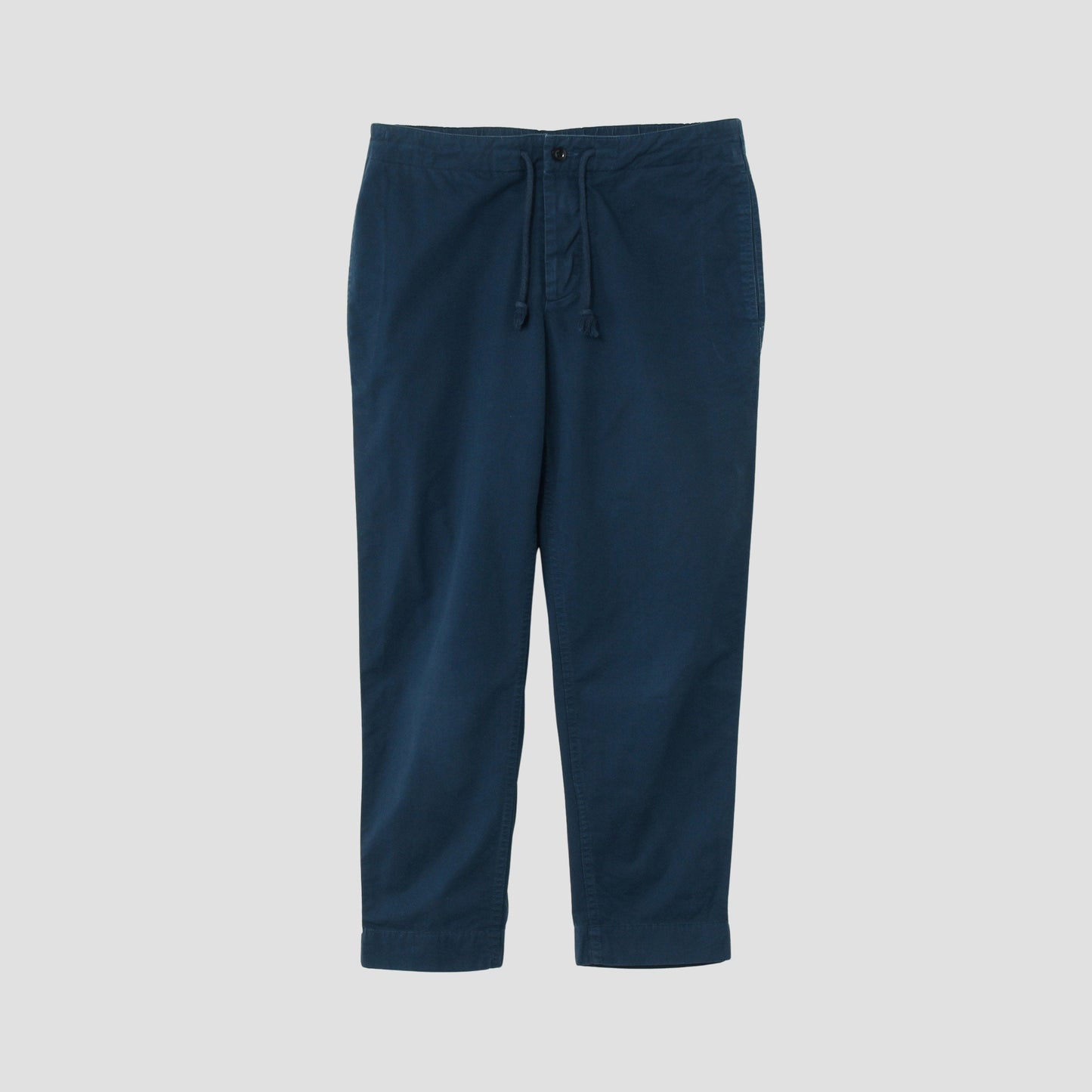 SUPERFINE COTTON TWILL TROUSERS