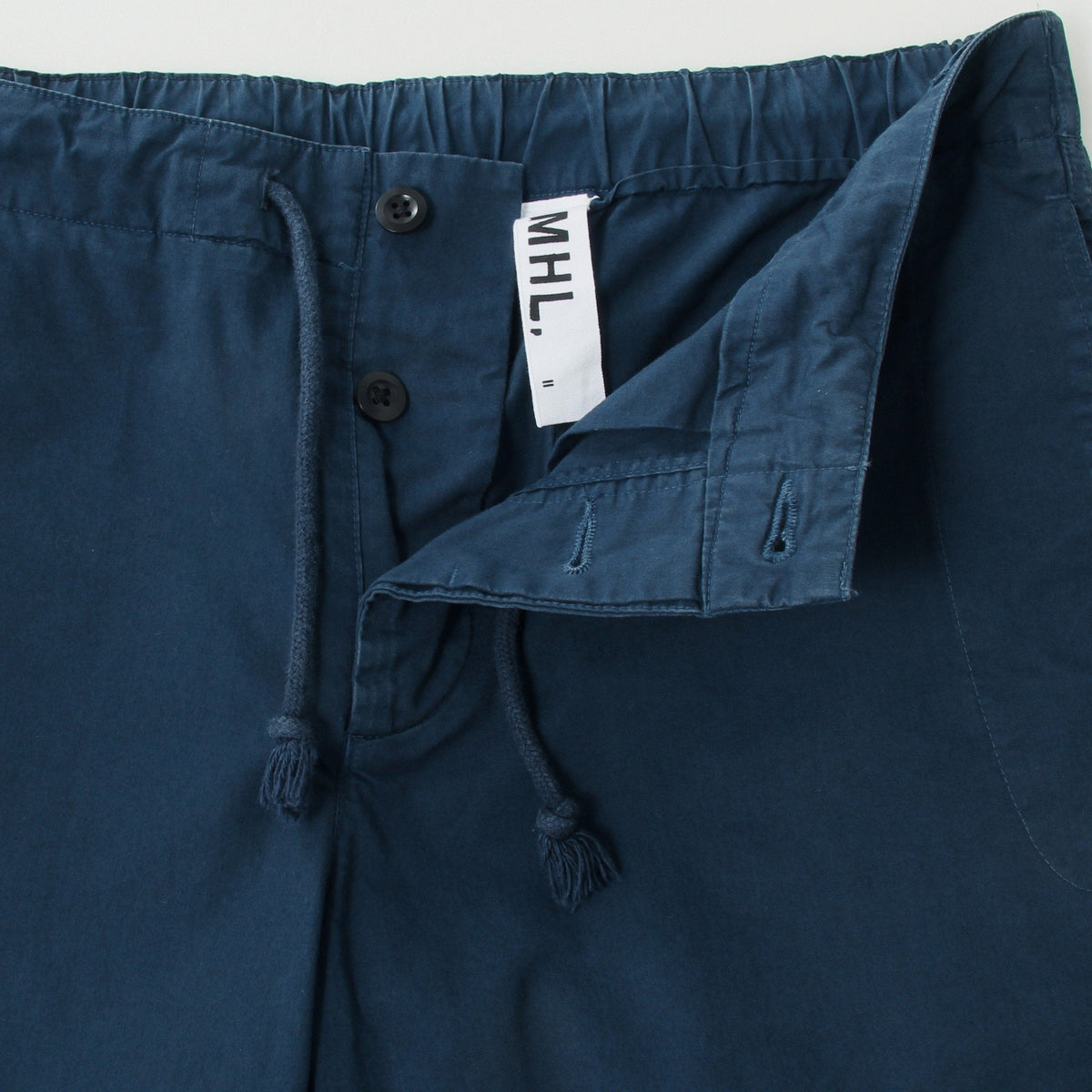 SUPERFINE COTTON TWILL TROUSERS