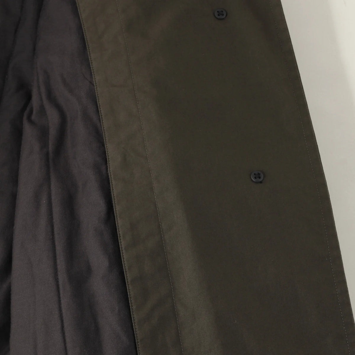 WATER REPELLENT LIGHT COTTON POPLIN COAT