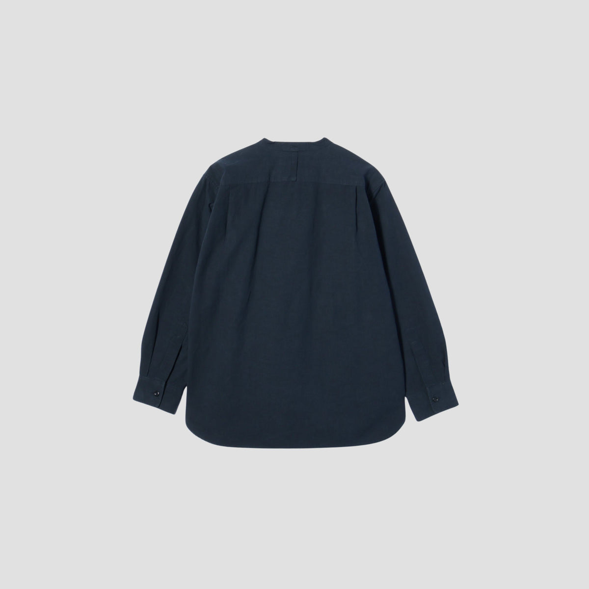 COTTON LINEN PLAIN WEAVE SHIRT