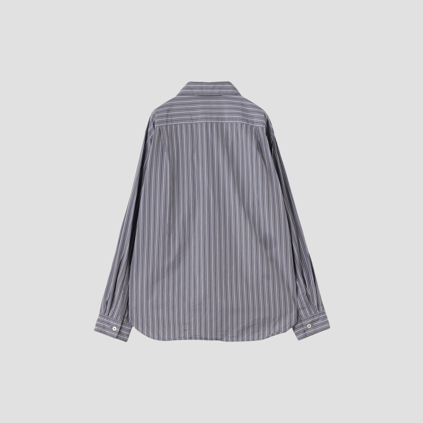 BOLD STRIPE COTTON POPLIN SHIRT