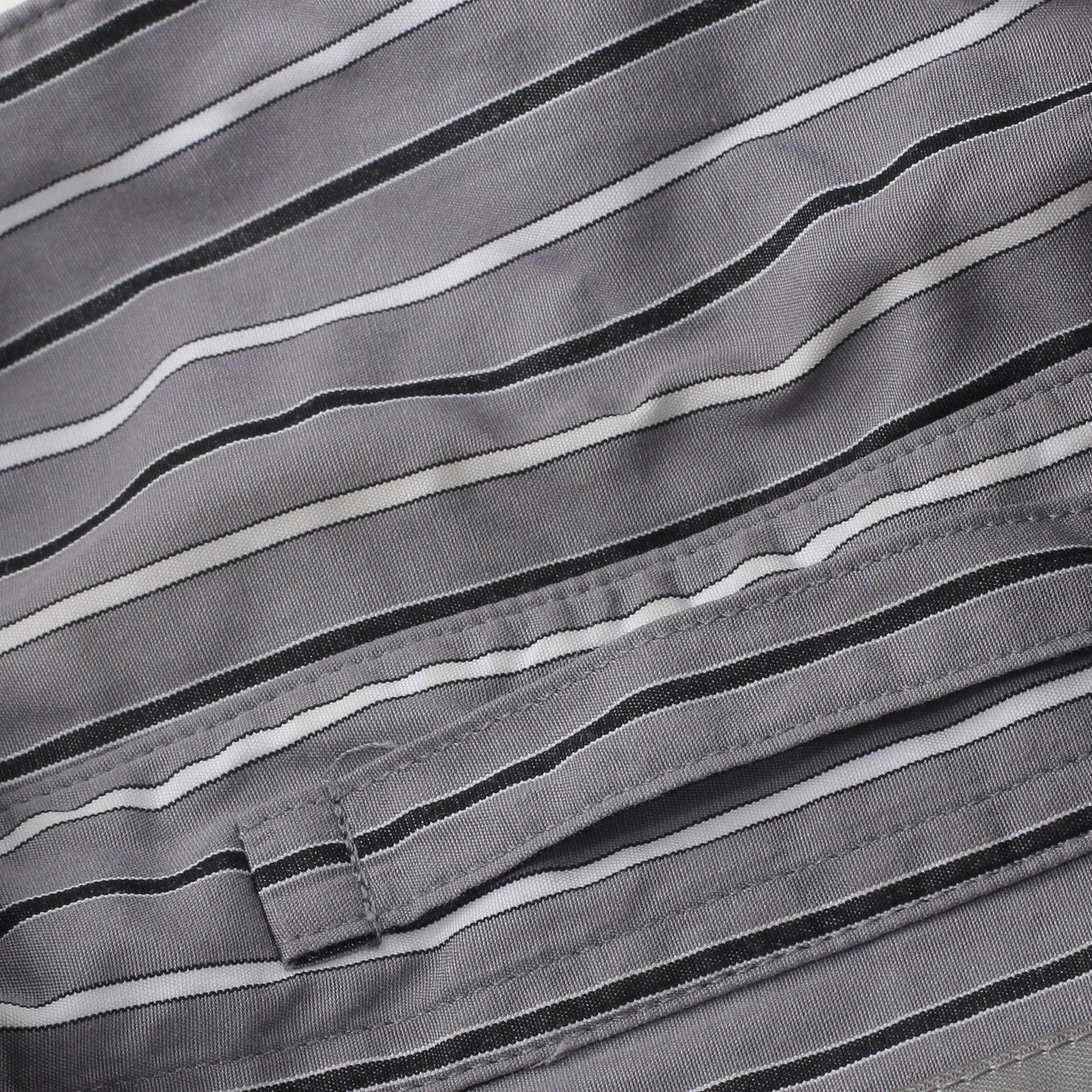 BOLD STRIPE COTTON POPLIN SHIRT
