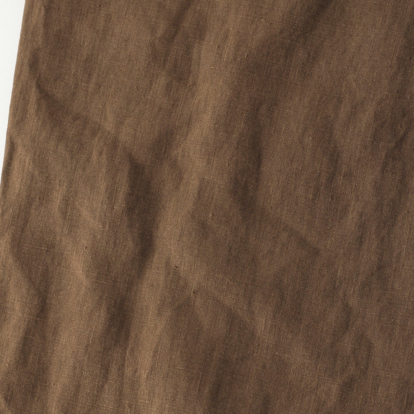 DENSE FINE LINEN POPLIN TROUSERS