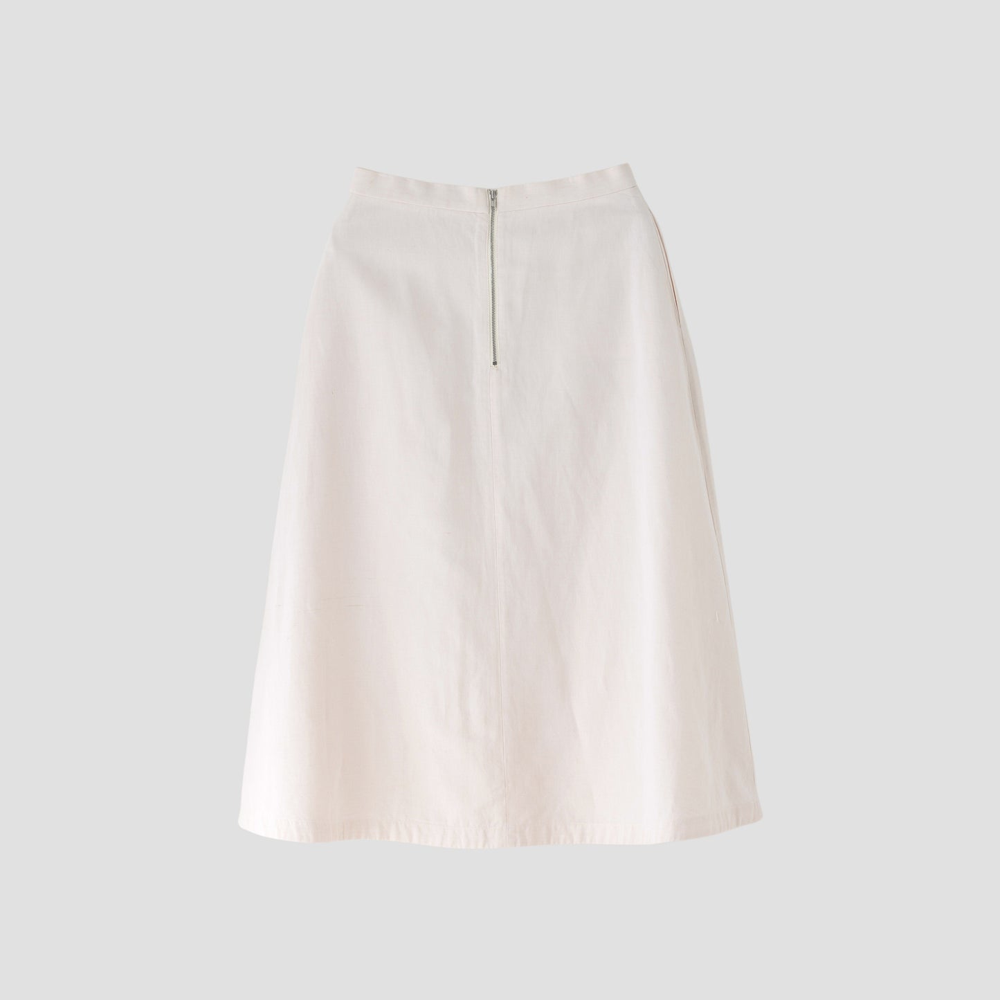 HIGH TWIST COTTON LINEN SKIRT