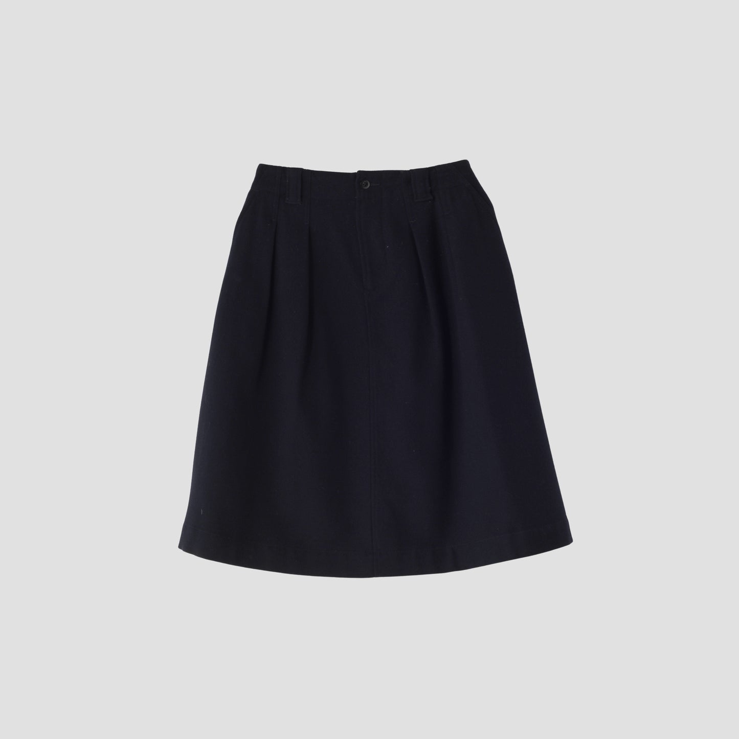 WOOL SERGE SKIRT