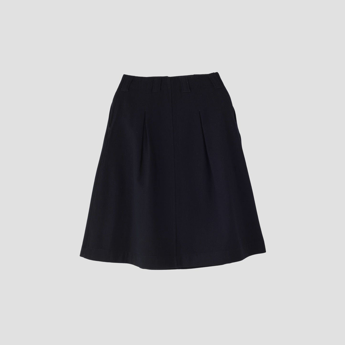 WOOL SERGE SKIRT