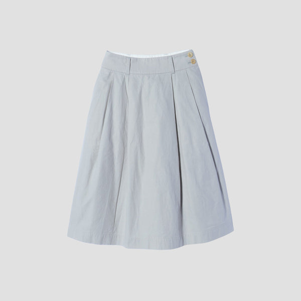 COTTON OXFORD SKIRT