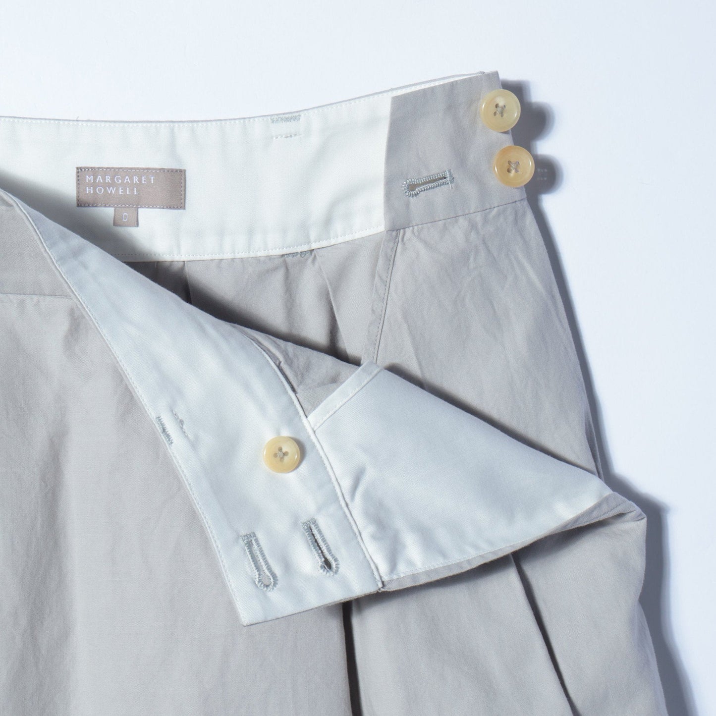 COTTON OXFORD SKIRT