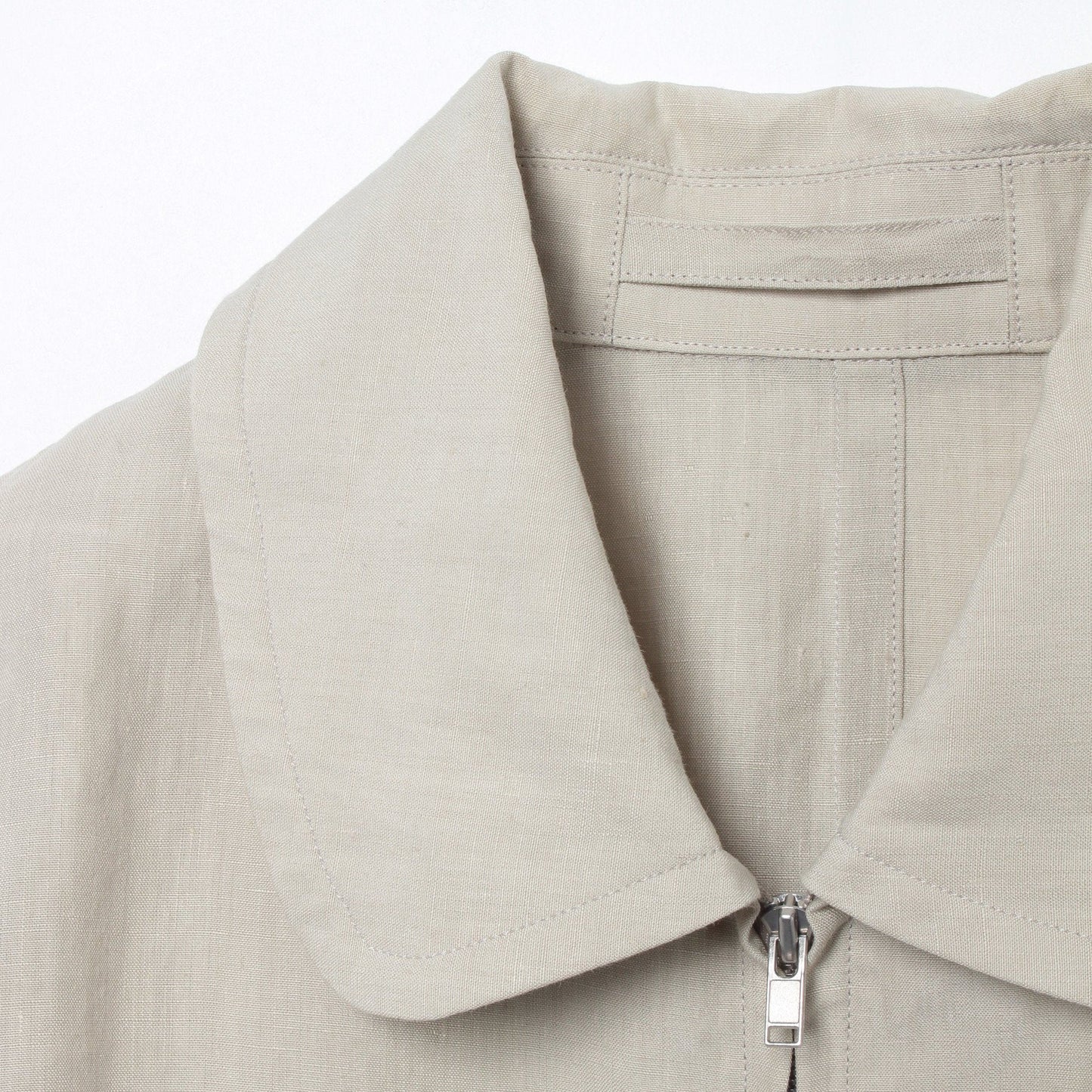 DENSE LINEN POPLIN BLOUSON