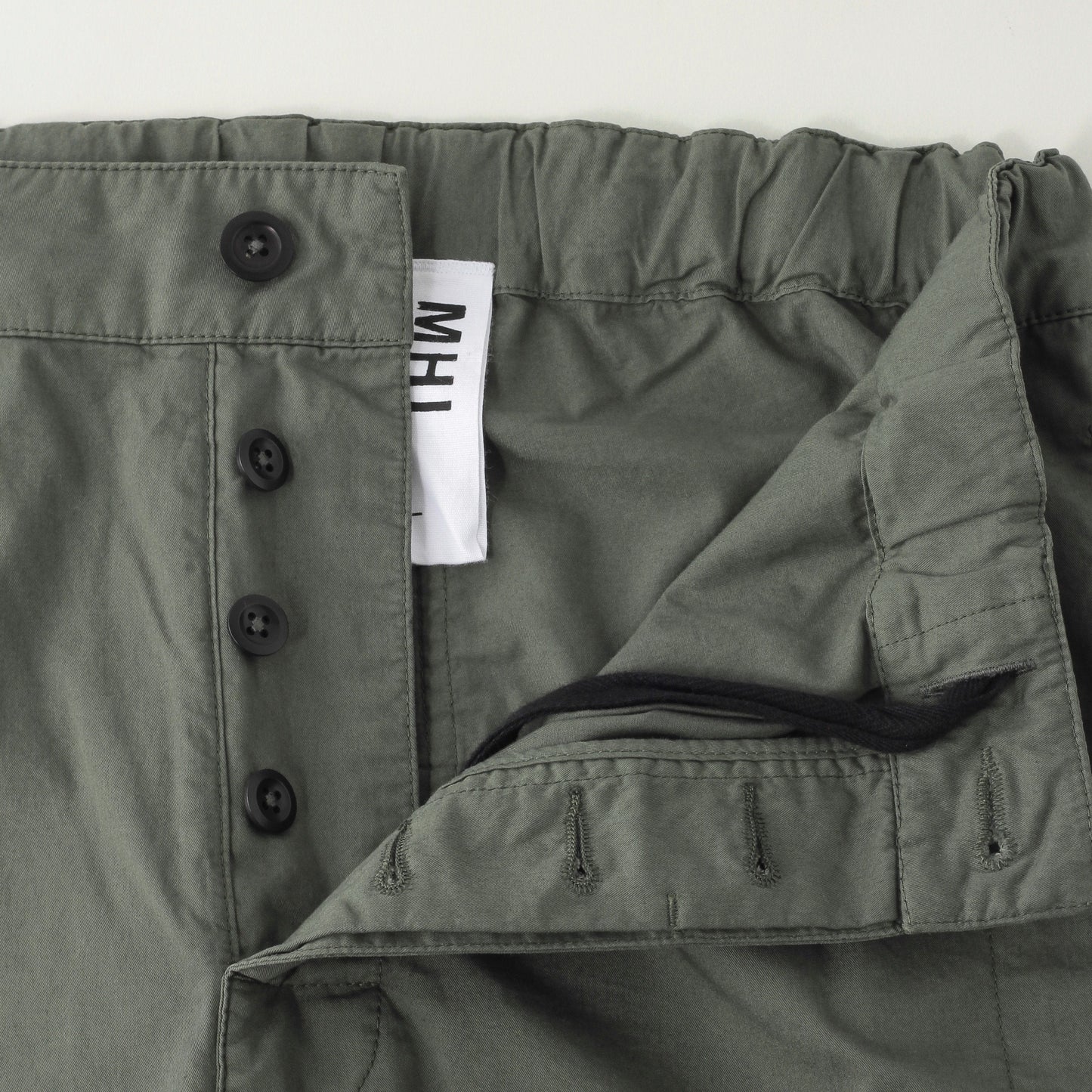 SUPERFINE COTTON TWILL TROUSERS