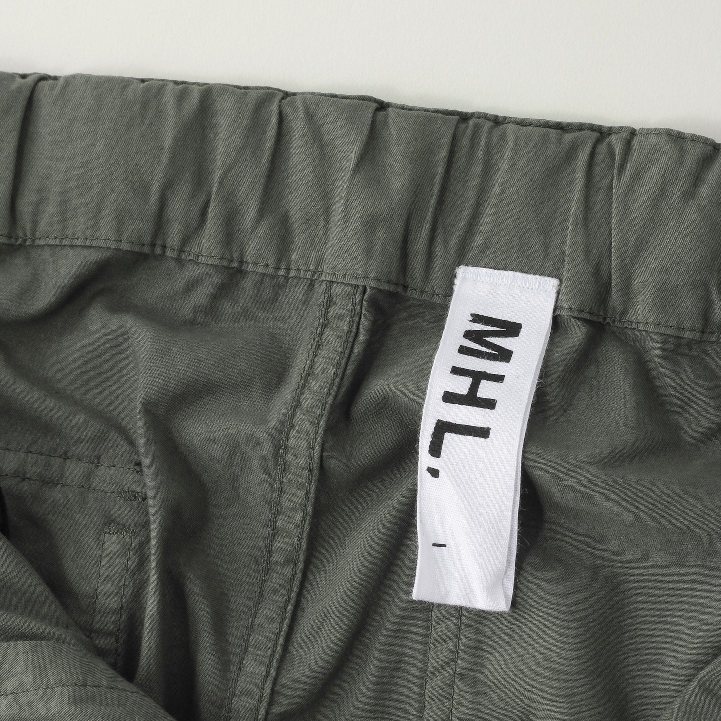 SUPERFINE COTTON TWILL TROUSERS