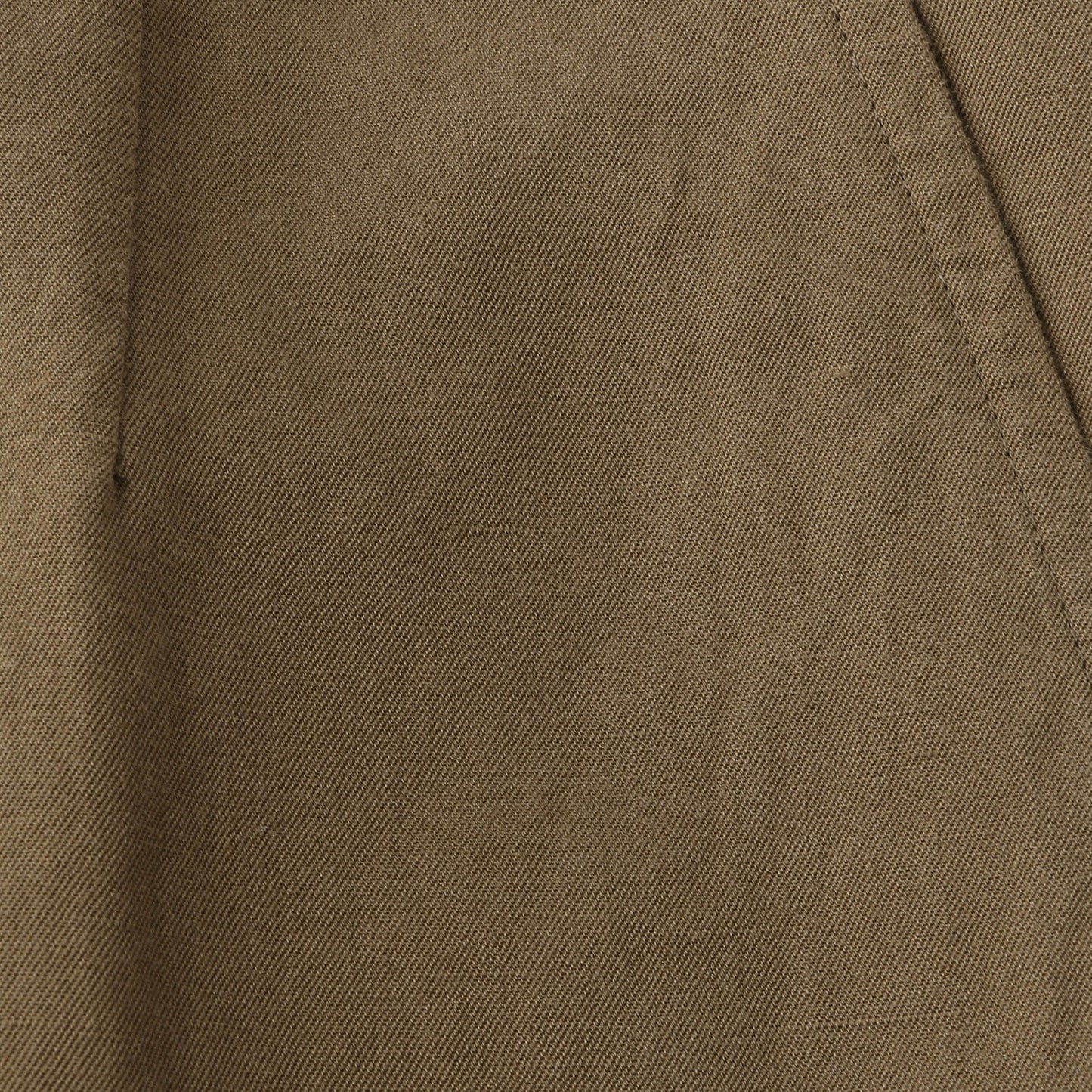 LINEN COTTON TWILL TROUSERS