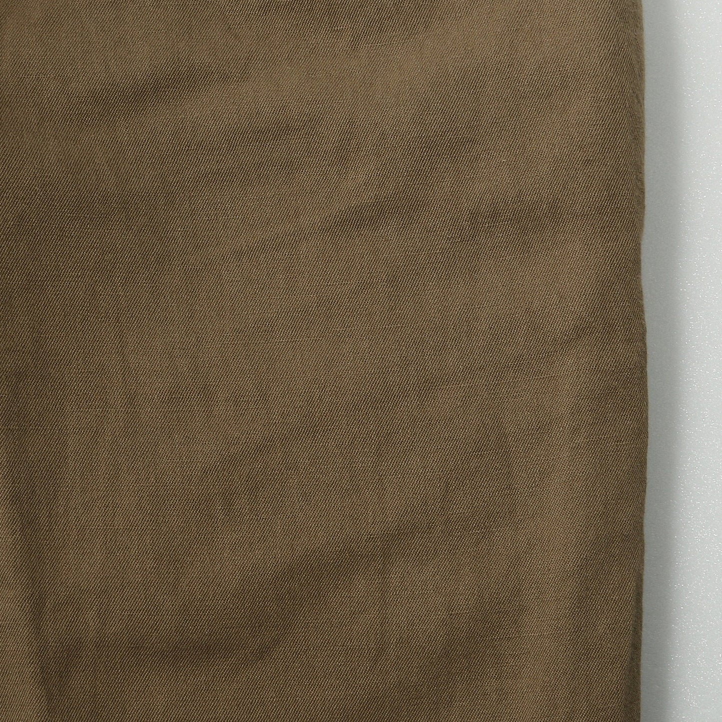 LINEN COTTON TWILL TROUSERS