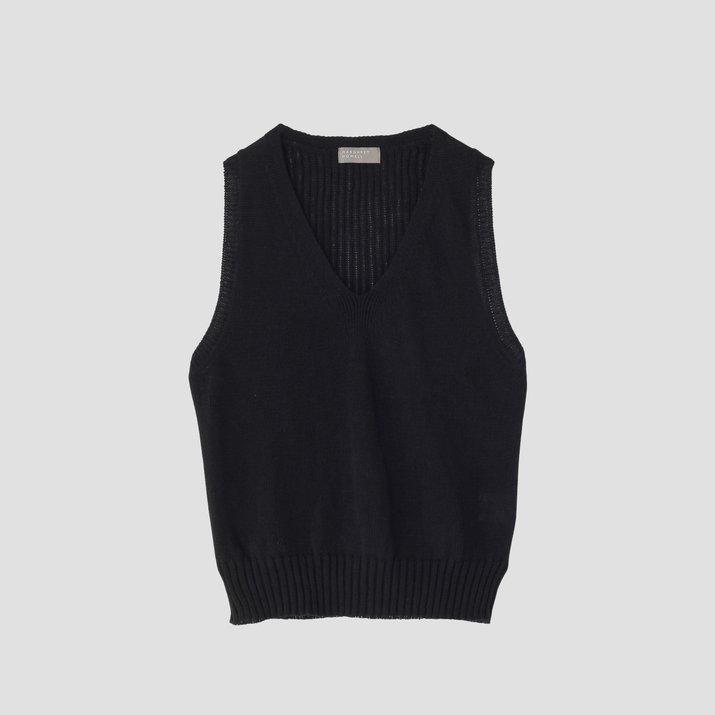 LINEN SLIPOVER KNIT