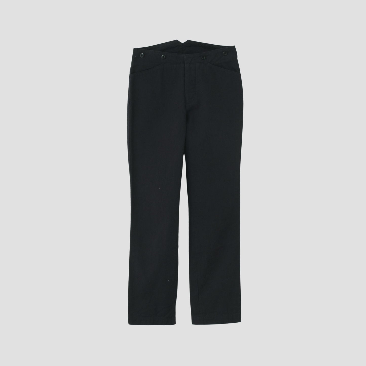 FADED TWILL TROUSERS