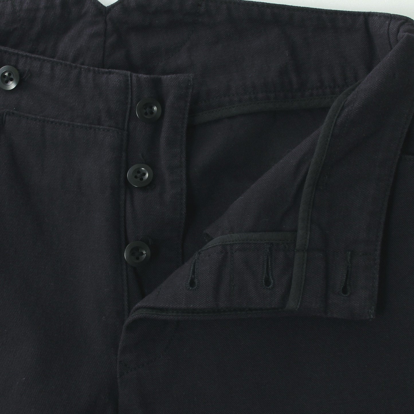 FADED TWILL TROUSERS