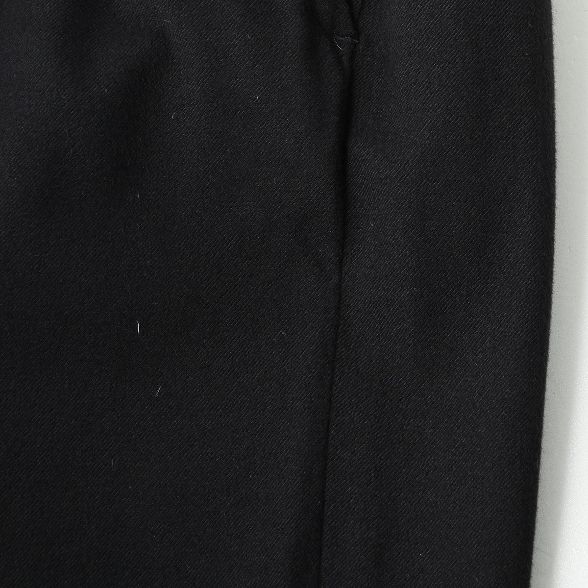 BRUSHED COTTON WOOL TROUSERS