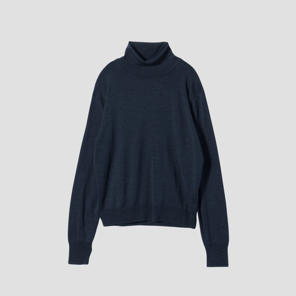 WOOL TURTLE NECK KNIT
