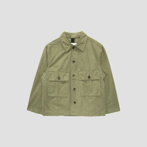 SHEET COTTON LINEN BLOUSON