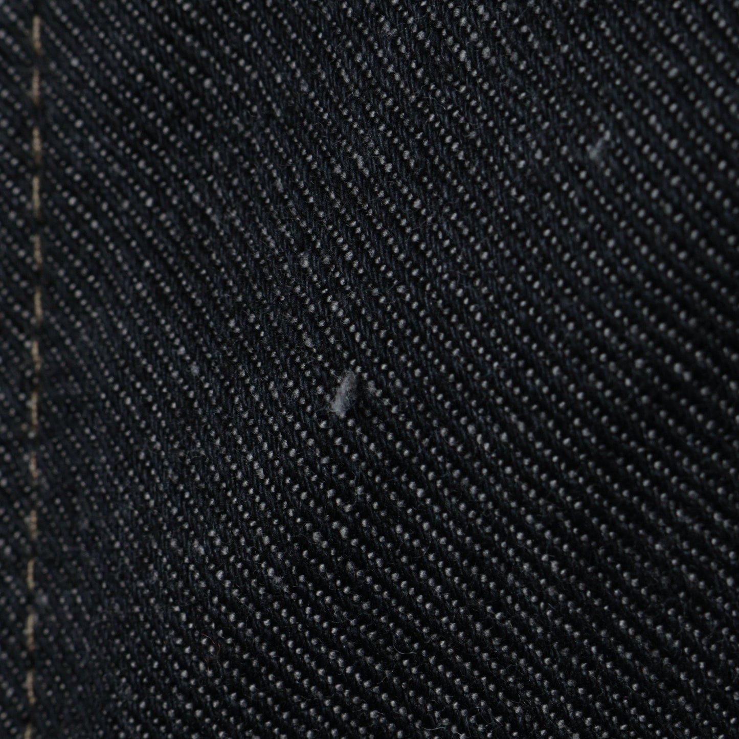 BLACK DENIM TROUSERS